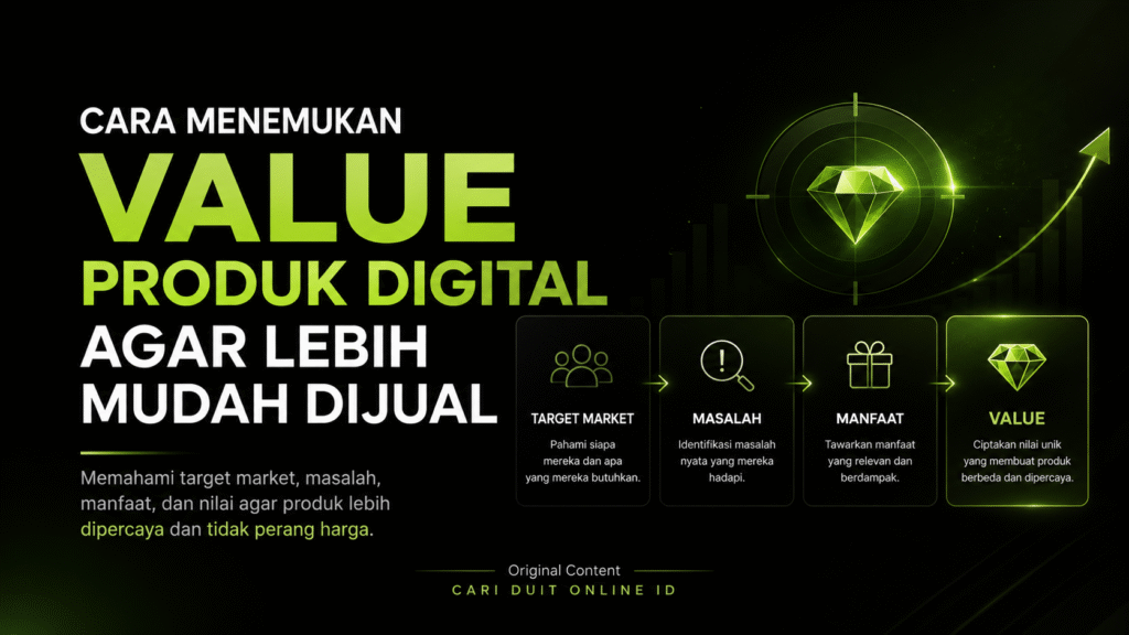 Cara Menemukan Value Produk Digital agar Tidak Perang Harga